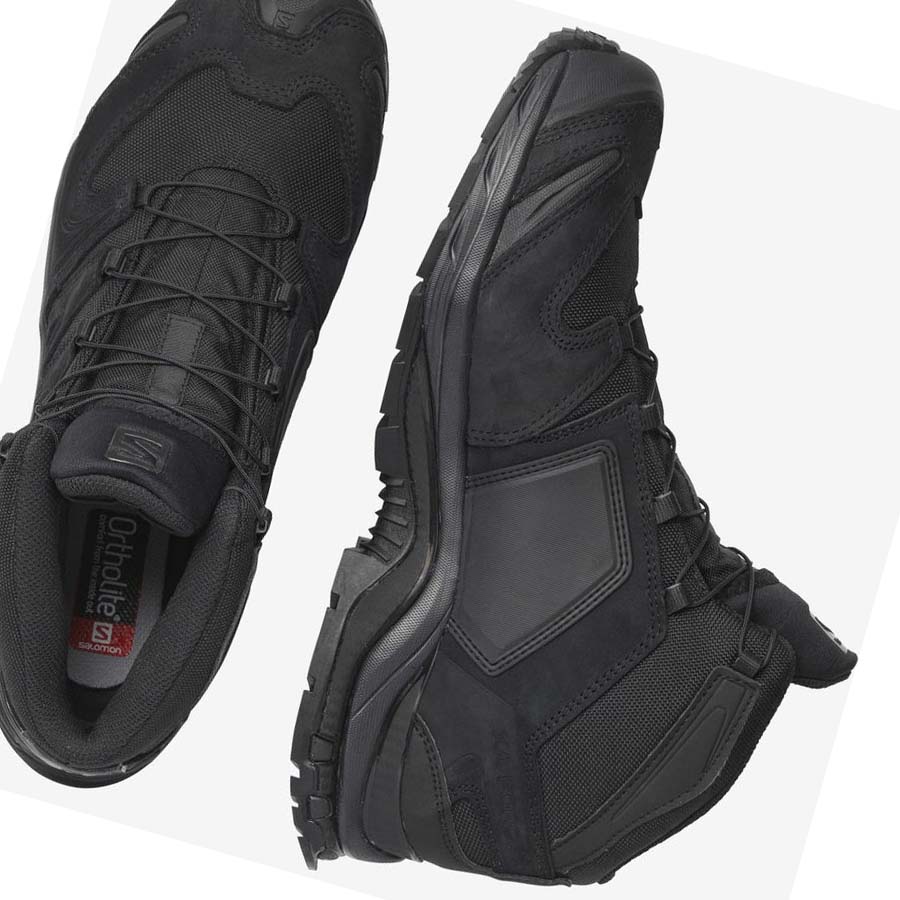 Salomon XA FORCES MID EN Csizma Férfi Fekete | HU 2254EBC